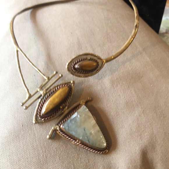 Handmade Artisan golden/green Agates - Picture 5 of 6